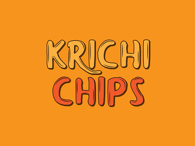 Chips Logo art branding chips design digital logo logo design potato potato chips snack typogaphy typography art vector