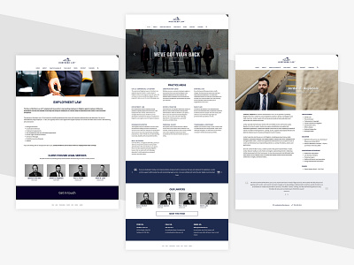 Northern Law Website Design ui ux web design