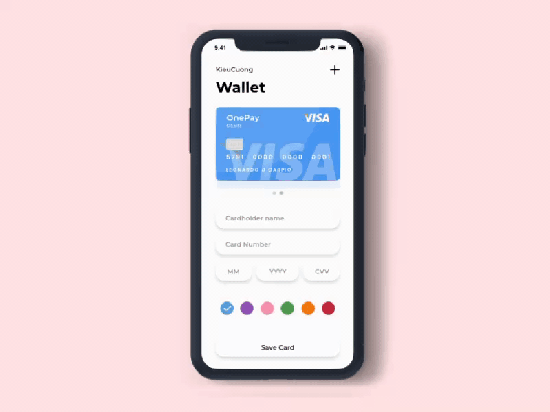 Visa idea concept