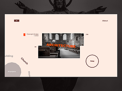 Architect - concept design 2019 app art artwork design minimal typography ui ux web website