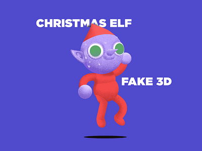 Christmas Elf - Fake 3D