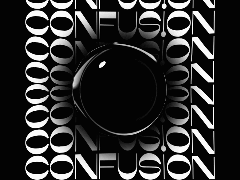 C o n f u s i o n / animation art artwork design illustration type typography ui ux website