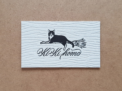 Letter Press name card