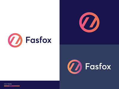 Fasfox-Logo Template branding design icon logo type typography vector web website