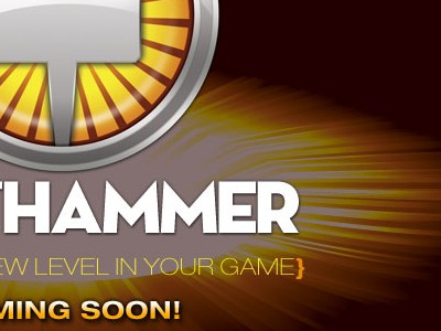 Light Hammer Website Landing Page branding design landing page video games website