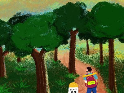 Solo Travel By Vijay S On Dribbble Solo Travel By Vijay S On Dribbble