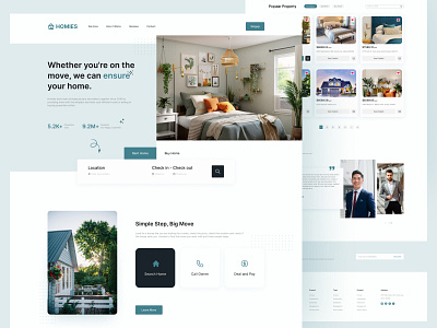 House Rent and Buy for Different Purposes design figma landing page ui user interface design ux website