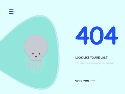 404 Not Found 404 404 error page 404error adobe xd design ui ux web website