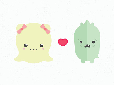 First love illustration monsters weeklyillochallenge