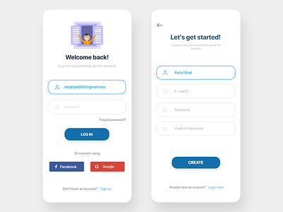 Daily UI challenge- Login