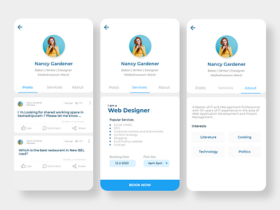 Daily UI Challenge - User profile