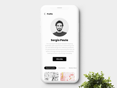 User Profile - Daily UI