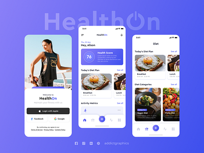 HealthOn - Fitness App