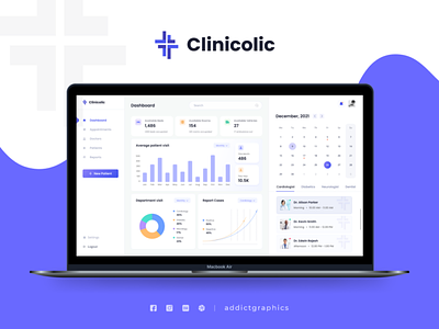 Clinicolic - Clinic Maintenance Web App