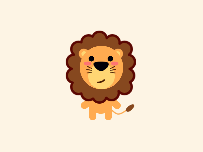 Lion-Animation animation