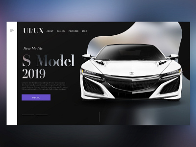 🚘 New Car Model ｜Daily Ui Design