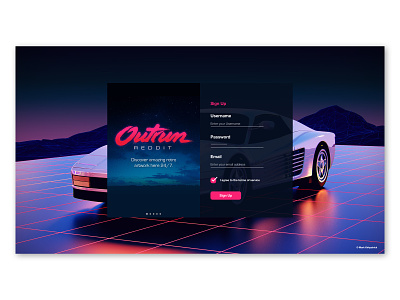 Outrun Reddit Sign up