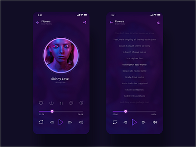 Music 2 app design music app sketch ui ux