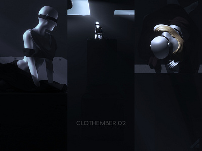Clothember 02 3d 3d art cgi cinema4d cloth design graphic design octane