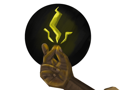 Spark digital art flame flames hand drawn illustration illustrator