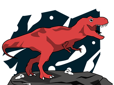 Tyrannsaurus Rex art cartoon design dinosaur illustration illustration art illustrator tyrannosaurus tyrannosaurus rex