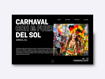 Carnaval con la fuerza del sol - Arica
