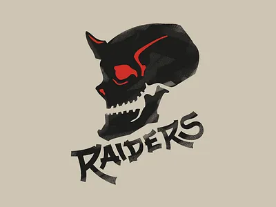 Raiders branding design esport graphic design illustration logo logotype typography vector