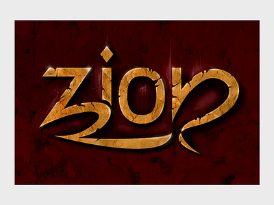 Zion design digital drawing illustration logo photoshop