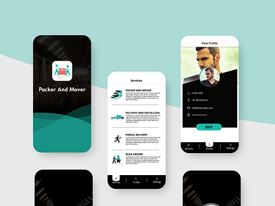 Packer and mover app design