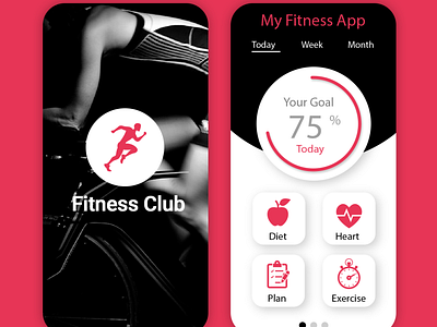 Fitness App UI