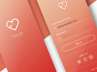 Fitlab App Design