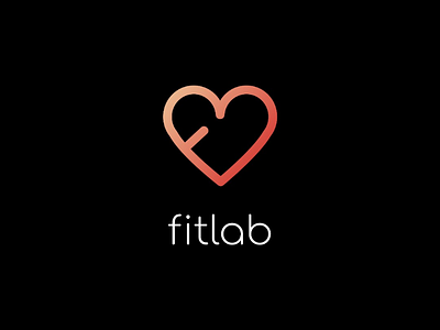 fitlab logo design