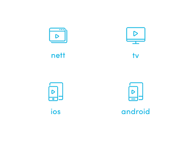 Movie Rent Icons android devices icons ios mobile movie rent tablet tv