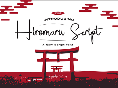 Hiromaru Script (Free Font) branding casual elegant fashion free free font freebie freebies handwriting handwritten logo luxury natural new font script style stylish