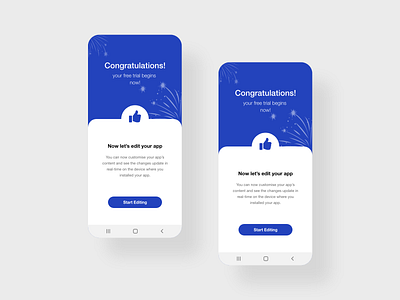 Free Trial Start App UI app design ui ui ux uidesign uiux user experience user interface design ux ux design