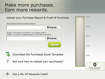 Upload Form and Activity Meter