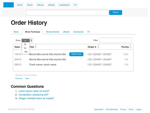 Browse thousands of Order History images for design inspiration | Dribbble