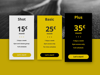 Pricing _ DailyUI _ 30