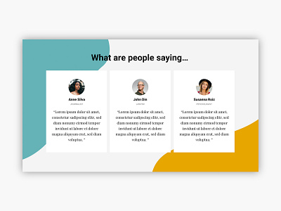 Testimonials _ DailyUI _ 39