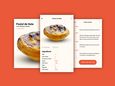 Recipe _ DailyUI _ 40