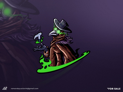 Logo Plague Doctor/ Illustration/ Mascot * For Sale *