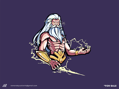 Logo Zeus/ Illustration/ Mascot * For Sale *