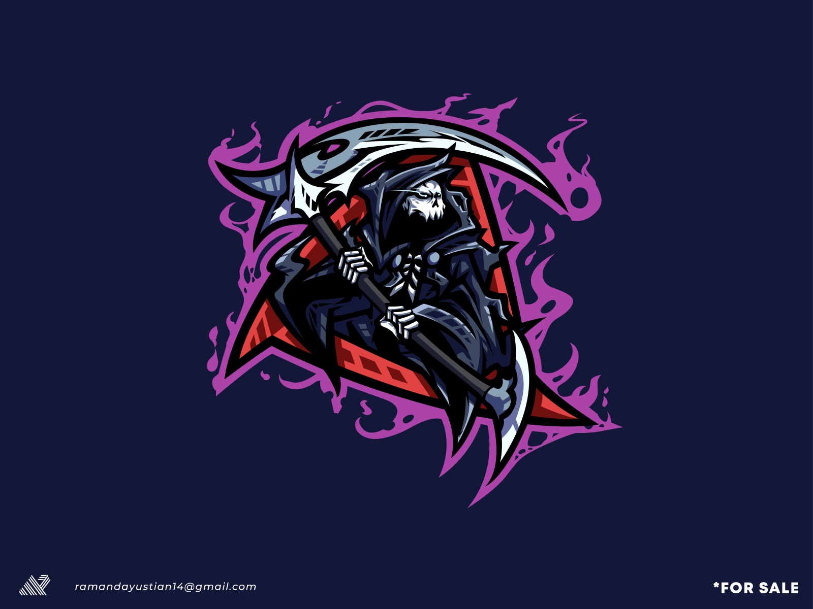 Top more than 152 grim reaper logo best - camera.edu.vn