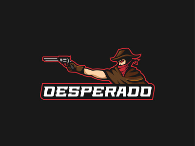 Logo Desperado/ Illustration/ Mascot bandit criminal design desperado esports logo mascot sports
