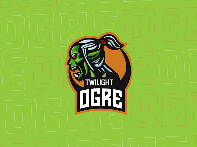 Logo Ogre/ Illustration/ Mascot design esports green illustration logo mascot ogre sports twilight