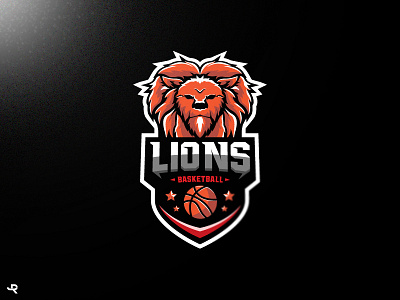 Logo Lions/ Basketball/ Illustration/ Mascot basketball brand identity design esports esportslogo graphic design graphic designer icon identity illustration lions logo design mascot mascot logo sports vector