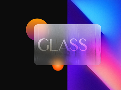 Glass Effect Card