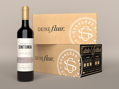 GS Wine Box box brand branding design generations label packaging portugal viticulture wine wine box wine brand wine branding wine label wine packaging winery