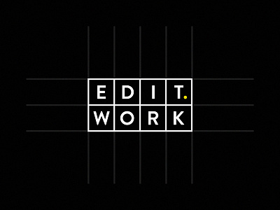 EDIT. WORK Logo Review
