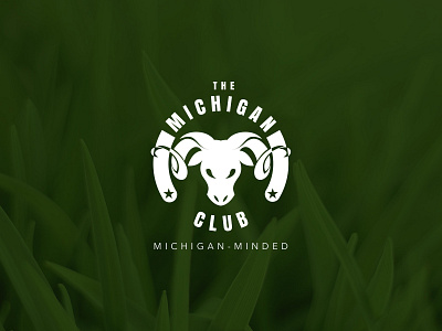 Michigan Club Brand Identity Design blace brand designer branding charithdesign design icon logo theblace typography vector